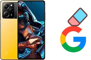 Cómo borrar la cuenta de Google en Xiaomi Poco X5 Pro