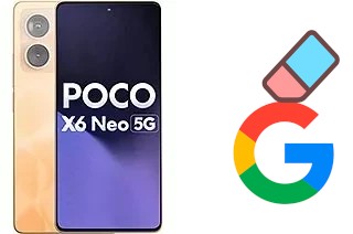 Cómo borrar la cuenta de Google en Xiaomi Poco X6 Neo