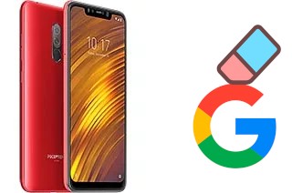 Cómo borrar la cuenta de Google en Xiaomi Pocophone F1