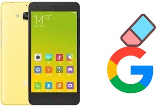 Cómo borrar la cuenta de Google en Xiaomi Redmi 2A