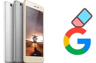 Cómo borrar la cuenta de Google en Xiaomi Redmi 3