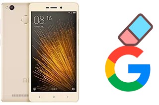 Cómo borrar la cuenta de Google en Xiaomi Redmi 3x