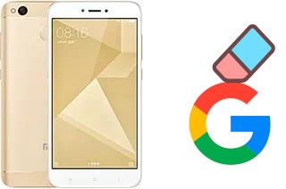 Cómo borrar la cuenta de Google en Xiaomi Redmi 4 (4X)