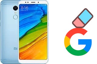 Cómo borrar la cuenta de Google en Xiaomi Redmi Note 5 (Redmi 5 Plus)