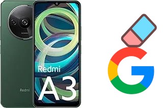 Cómo borrar la cuenta de Google en Xiaomi Redmi A3