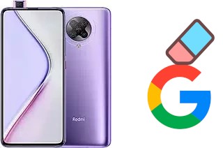 Cómo borrar la cuenta de Google en Xiaomi Redmi K30 Pro Zoom