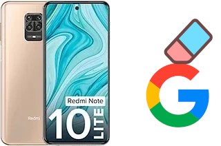 Cómo borrar la cuenta de Google en Xiaomi Redmi Note 10 Lite