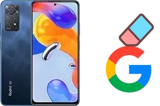 Cómo borrar la cuenta de Google en Xiaomi Redmi Note 11 Pro 5G