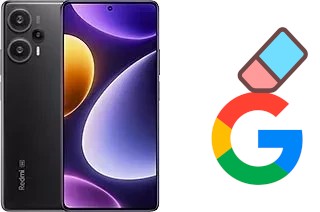 Cómo borrar la cuenta de Google en Xiaomi Redmi Note 12 Turbo