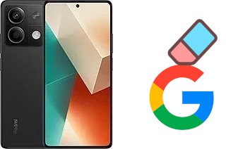 Cómo borrar la cuenta de Google en Xiaomi Redmi Note 13