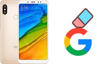 Cómo borrar la cuenta de Google en Xiaomi Redmi Note 5 AI Dual Camera