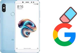 Cómo borrar la cuenta de Google en Xiaomi Redmi Note 5 Pro