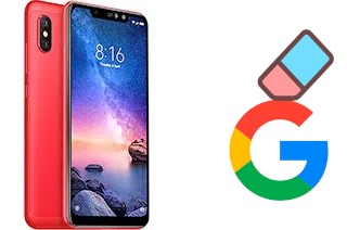 Cómo borrar la cuenta de Google en Xiaomi Redmi Note 6 Pro