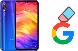 Cómo borrar la cuenta de Google en Xiaomi Redmi Note 7 Pro