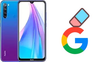 Cómo borrar la cuenta de Google en Xiaomi Redmi Note 8T