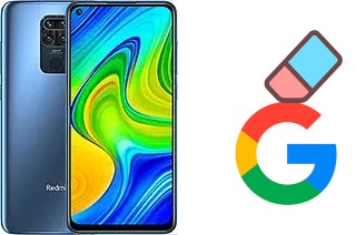 Cómo borrar la cuenta de Google en Xiaomi Redmi Note 9