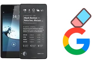 Cómo borrar la cuenta de Google en Yota YotaPhone