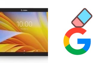 Cómo borrar la cuenta de Google en Zebra ET4x 8