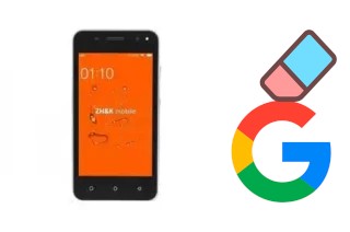 Cómo borrar la cuenta de Google en ZH-K Mobile Ace 3