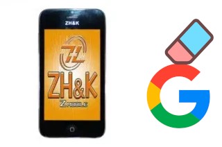 Cómo borrar la cuenta de Google en ZH-K Mobile PAC 10