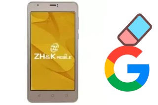 Cómo borrar la cuenta de Google en ZH-K Mobile Spark 3