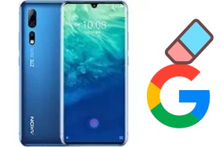 Cómo borrar la cuenta de Google en ZTE Axon 10 Pro