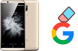 Cómo borrar la cuenta de Google en ZTE Axon 7s