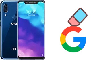 Cómo borrar la cuenta de Google en ZTE Axon 9 Pro