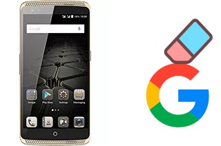 Cómo borrar la cuenta de Google en ZTE Axon Elite