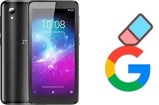 Cómo borrar la cuenta de Google en ZTE Blade A3 (2019)