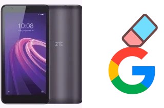 Cómo borrar la cuenta de Google en ZTE Blade A3 Lite