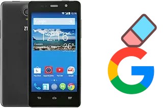 Cómo borrar la cuenta de Google en ZTE Blade Apex 3