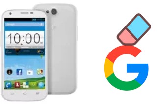 Cómo borrar la cuenta de Google en ZTE Blade Q Maxi