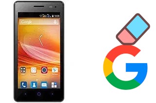 Cómo borrar la cuenta de Google en ZTE Blade Q Pro