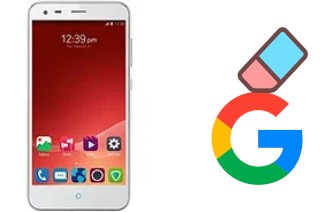 Cómo borrar la cuenta de Google en ZTE Blade S6 Plus