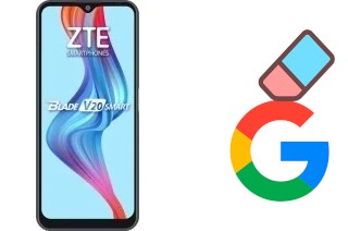 Cómo borrar la cuenta de Google en ZTE Blade V20 Smart