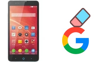 Cómo borrar la cuenta de Google en ZTE V5 Lux