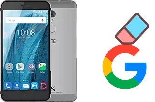 Cómo borrar la cuenta de Google en ZTE Blade V7 Plus