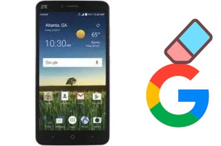 Cómo borrar la cuenta de Google en ZTE Blade X2 Max