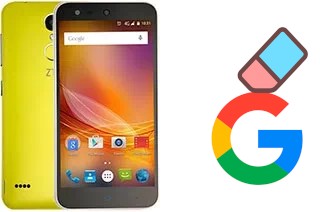 Cómo borrar la cuenta de Google en ZTE Blade X5