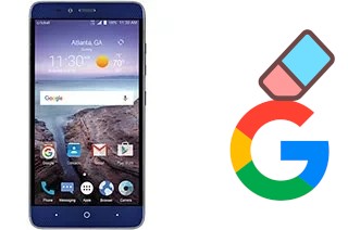 Cómo borrar la cuenta de Google en ZTE Grand X Max 2