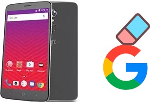 Cómo borrar la cuenta de Google en ZTE Max XL