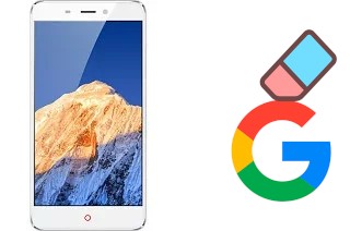 Cómo borrar la cuenta de Google en ZTE nubia N1