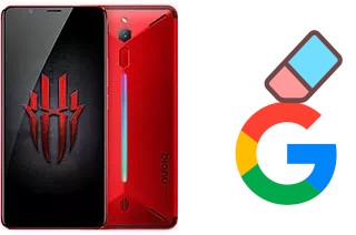 Cómo borrar la cuenta de Google en ZTE nubia Red Magic