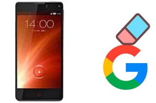 Cómo borrar la cuenta de Google en ZTE nubia Z5S mini NX403A