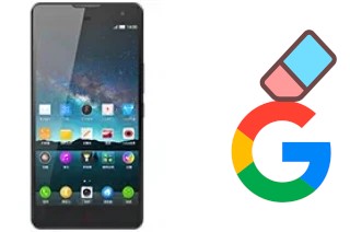 Cómo borrar la cuenta de Google en ZTE nubia Z7 Max