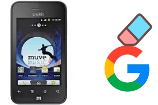 Cómo borrar la cuenta de Google en ZTE Score