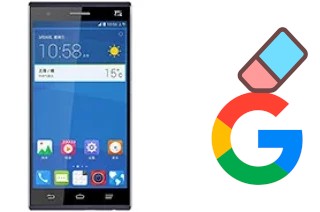 Cómo borrar la cuenta de Google en ZTE Star 1