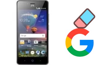 Cómo borrar la cuenta de Google en ZTE ZFive L LTE