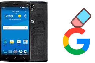 Cómo borrar la cuenta de Google en ZTE Zmax 2